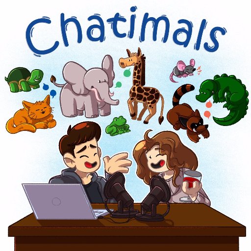 Chatimals is a comedy nature podcast that mixes fascinating animal facts with hilarious goofs and great conversation. also we retweet zoos.