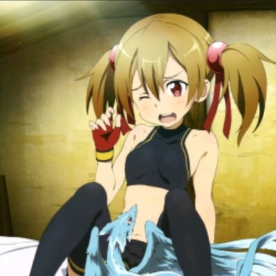 ¡Hola,soy Silica! Esta es mi mascota Pina. Soy jugadora de SAO. ¡Aqui esta la loli de SAO! #SexRol #Bi (Preferencia Chicas)