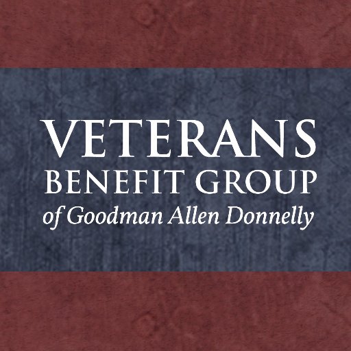 Veterans Benefit Group - a legal service of Goodman Allen Donnelly. The firm tweets at @GoodmanAllenLaw. 
- Advertisement -