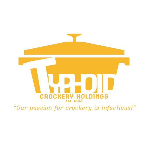 Official Twitter account of Typhoid Crockery Holdings in Canterbury.  Makers of something to eat off of since 1838.  Customer service issues, please DM.