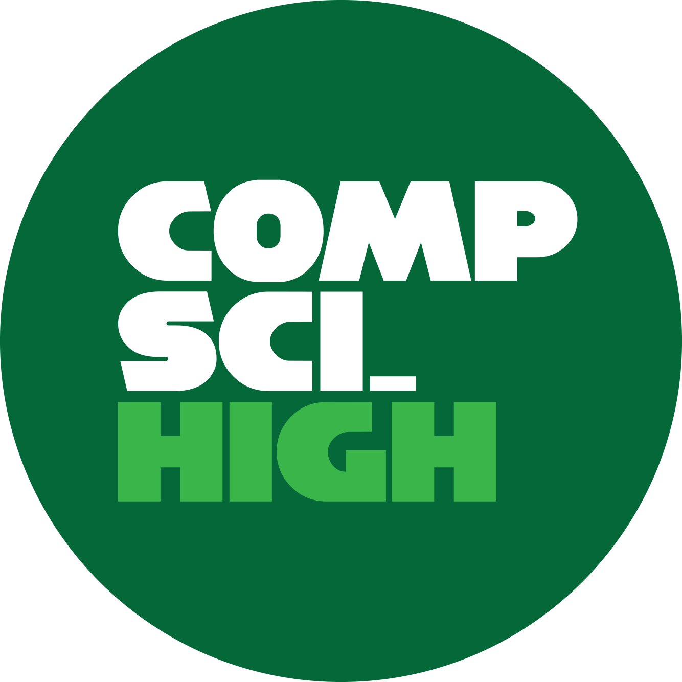 CompSci_High is a new CS High School in the Bronx.  We prep kids for college AND careers so that our kids are ready for the day AFTER graduation.