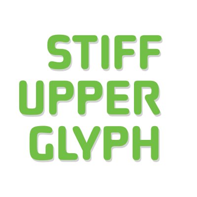 Stiff Upper Glyph is a #typeface design studio that represents the typeface #design work of #graphic #designer and #font creator John Merrifield. #foundry