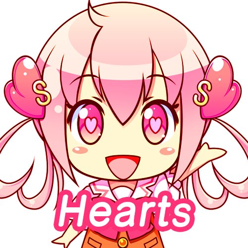 美少女ゲーム制作ブランド『Hearts』です。