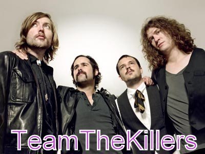 Brandon, Ronnie,Mark and Dave. 

Together they are The Killers. :D