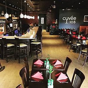 Located in Northwood Commons of SH/Clearwater- Cuvée 103 Fine Dining offers fine food, wine, craft beer, & live jazz. Best Wine Bar by Tampa Bay Mag 2015 & 2016