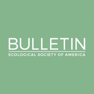 The official, open-access record of the business of the Ecological Society of America. Also covers items of interest to the ecological community.