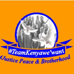 #Teamkenyawewant is an amorphous social group of patriotic Kenyan peace  ambassadors, out see a peaceful nation on, before and after Aug,2017  election