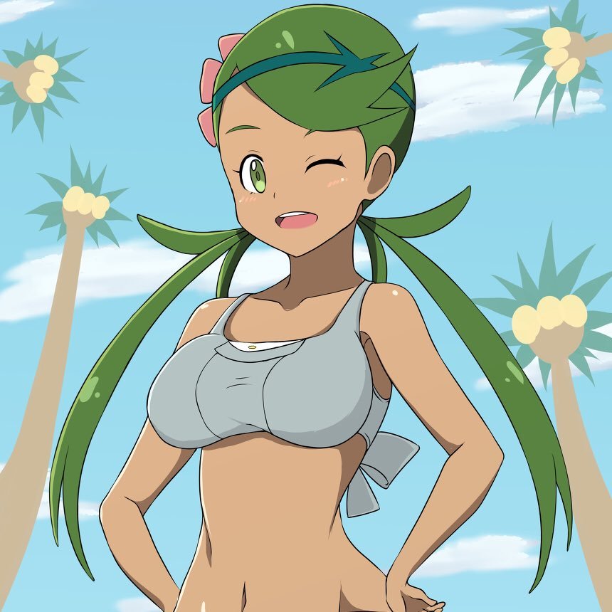 Pokemon Mallow Swimsuit Fan Art My XXX Hot Girl