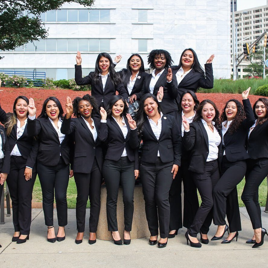 In Fall 2012 the Alpha Pi Chapter of Sigma Lambda Upsilon/Señoritas Latinas Unidas Sorority, Inc. was founded at Georgia State University by 12 Señoritas. 💃🏻