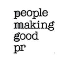 People Making Good (@pr_pmg) 's Twitter Profile