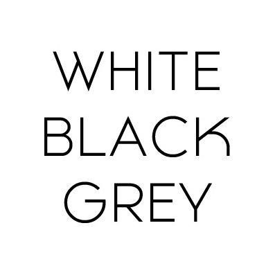 White Black Grey