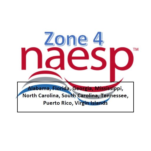 NAESP member zone serving Alabama, Florida, Georgia, Mississippi, North Carolina, South Carolina, Tennessee, Puerto Rico, & the Virgin Islands