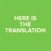 Grenfell Translation (@heretranslation) Twitter profile photo Grenfell Translation (@heretranslation) Twitter profile photo