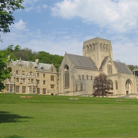 Community of English Benedictine monks in Yorkshire. We 