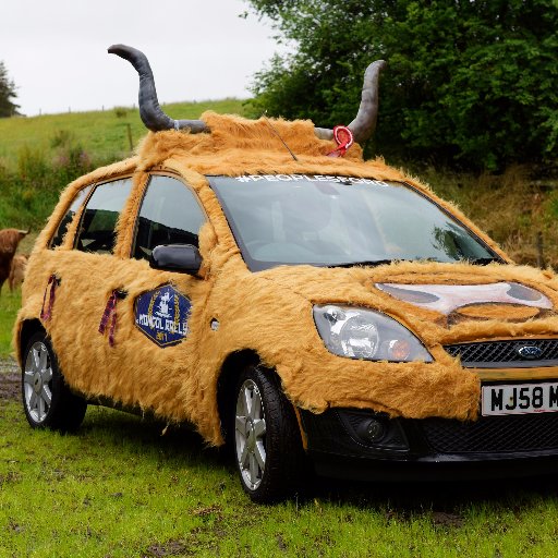 MoragTheCowCar's profile picture. Driving from Scotland to Mongolia to raise money for the charity Race Against Dementia