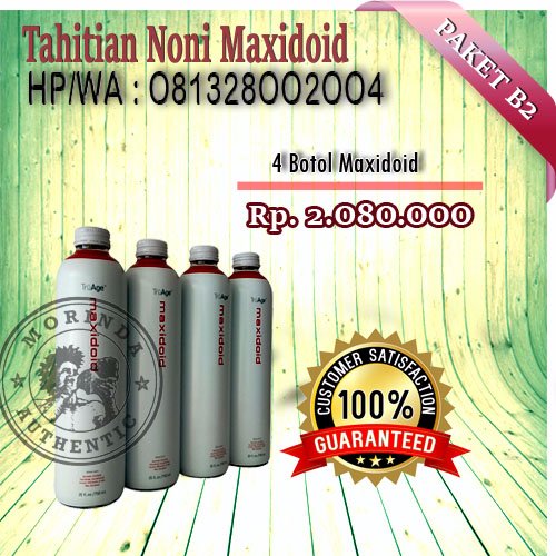 Ph/WA 0813 2800 2004, TruAge Maxidoid Tahitian Noni Morinda Indonesia. Melayani COD untuk Jakarta, Bekasi, Tangerang, Depok, Bandung, Cimahi, Medan, Padang.