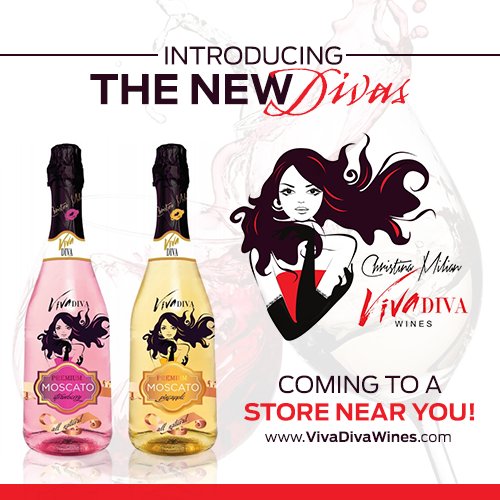 VivaDivaWines's profile picture. Naturally flavored Moscato, Owned by Christina Milian, Carmen Milian & Robyn Santiago |Press: Robyn@illuminationpr.com | Distribution: Robyn@VivaDivaWines.com