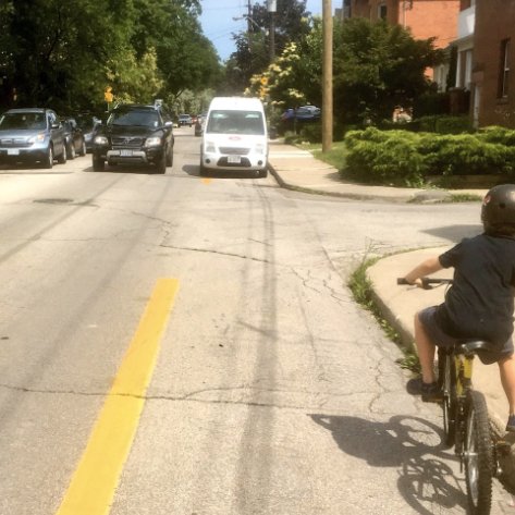 Tracking blocked bike lanes in #HamOnt.Not for shaming but to provide #'s to council to inform of this dangerous issue.