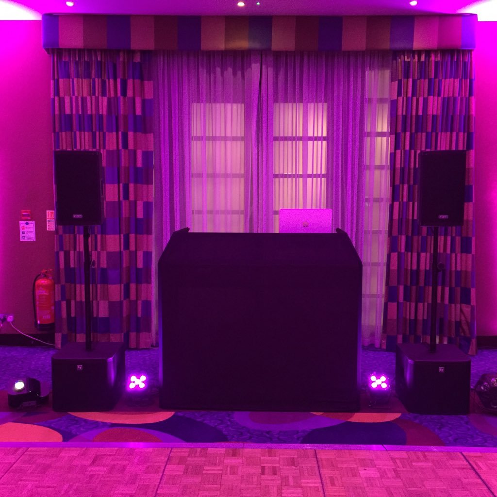 Sound, Lighting and Production. Home of GIF WOW Photo Booth based in Surrey.