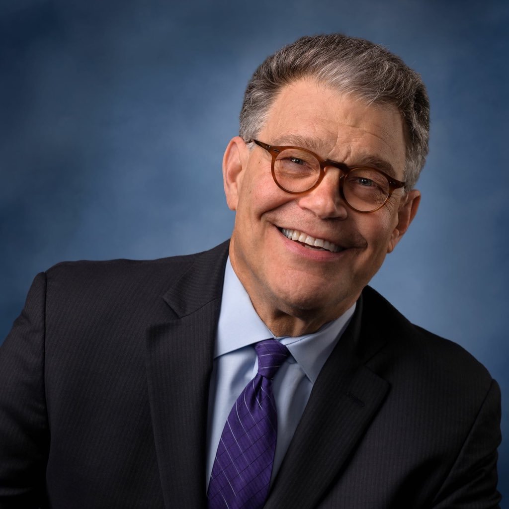 Former U.S. Senator Al Franken of Minnesota.