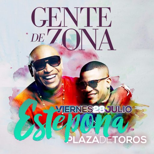 Luxpol Global y Gozadera FM presentan en concierto a Gente de Zona. El 28 de julio en la Plaza de Toros de Estepona. #GozaderaSummerFestival