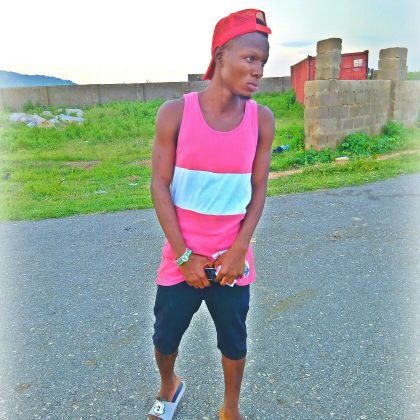 An upcoming rapper