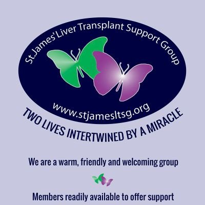 St James Liver Transplant Support Group  established 1989. 
*Personal views only*
*Retweeting does not imply endorsement*