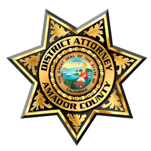Amador County District Attorney's Office, Todd Riebe District Attorney.
Public safety is our top priority.