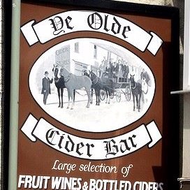 Ye Olde Cider Bar in Newton Abbot is one of only four remaining cider houses in the UK. With a wide selection of local ciders, it's a must for cider enthusiasts