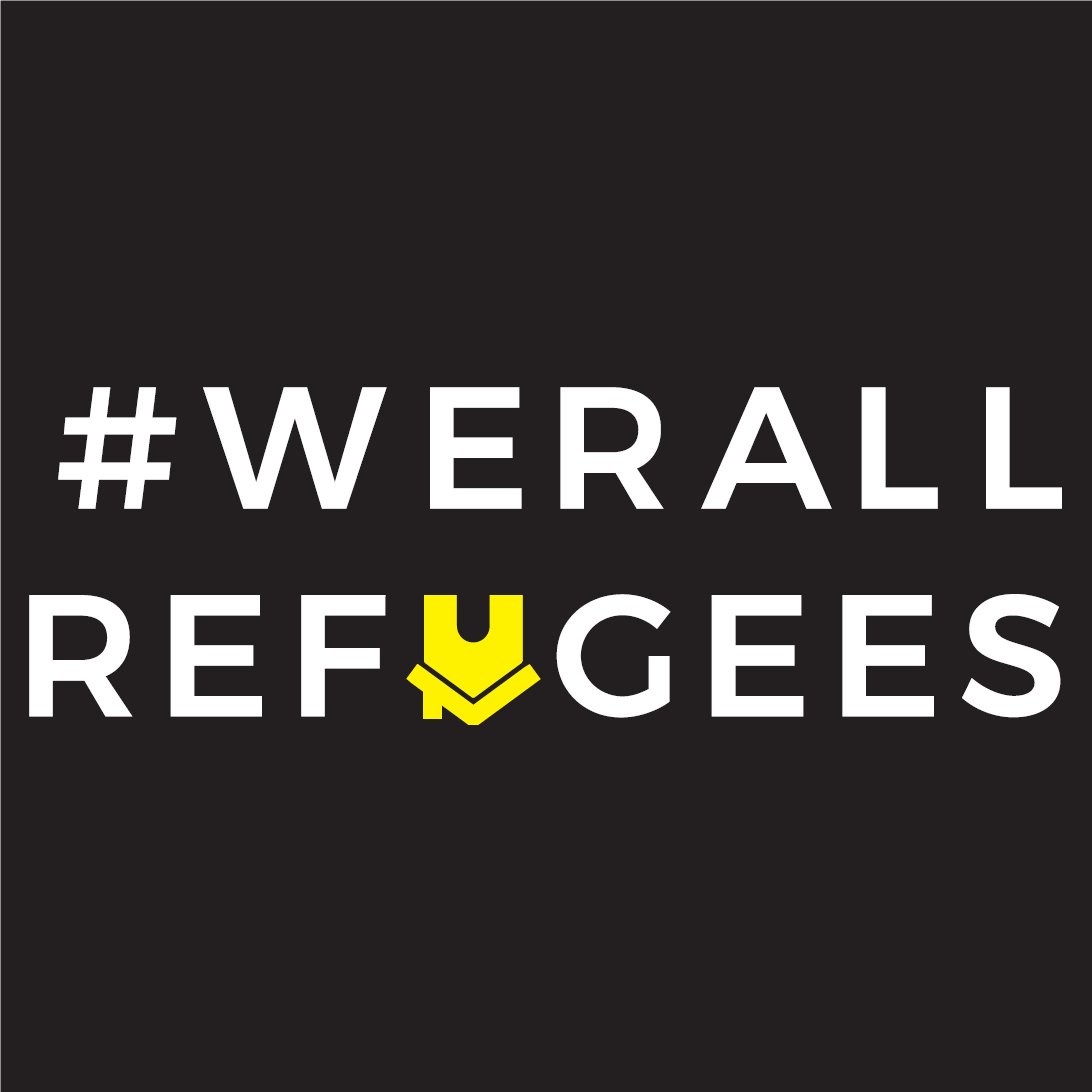 #werallrefugees is underpinned by the notion that each one of us has some personal connection to the refugee experience