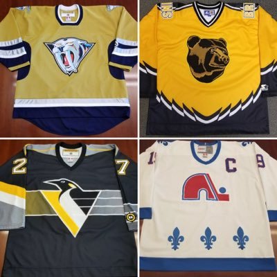 Legit, Quality, Unique, Vintage Hockey Jerseys. We do Custom Orders and will customize your blank jersey, all sewn layers. Message for info or offers, Thanks!