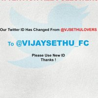 vjsethulovers (@vjsethulovers) 's Twitter Profile