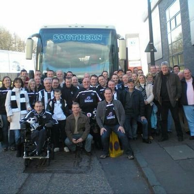 Oldest St Mirren Supporters Club  in the world!  Runs from Brewer's Tap. Leaves from the Sneddon. One Tam McGarry!