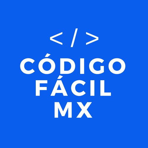 CodigoFacilMx's profile picture. Te damos hacks de programación, tips, y herramientas que te ayudan a salir de apuros cuando algo se te atora en la programación.