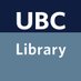 UBC Library (@ubclibrary) Twitter profile photo UBC Library (@ubclibrary) Twitter profile photo