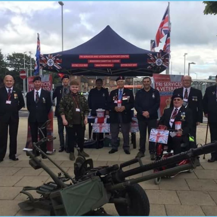 The Tri-Service and Veterans Support Centre working with serving, transitional and veterans of the Armed Forces. A registered charity in Newcastle-Under-Lyme