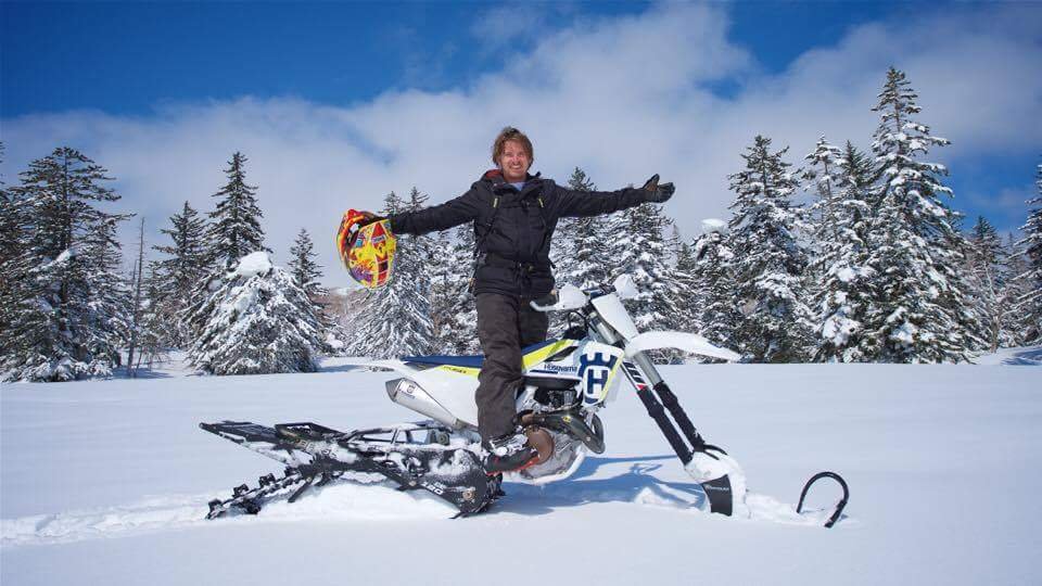 Snowbike X Games Racer and backcountry adventurer
Yetisnowmx 
Oyuki