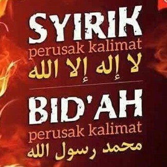 💢The Perfection Of The Shariah 
And The Danger Of Innovation 💢

☪️ Dakwah Salafiyyah
Ahlus Sunnah Wal Jamaah ☪️

Sedia Madu Klanceng,Nasi Instan Kebuli