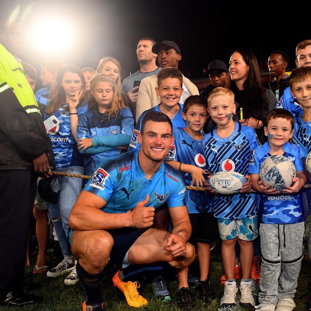 Jesse Kriel is one of the best rugby players in SA, but also a role model who inspires young people to achieve their goals and work hard✌🏼