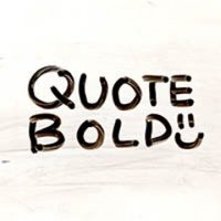 Quote Bold(@QuoteBold) 's Twitter Profile Photo