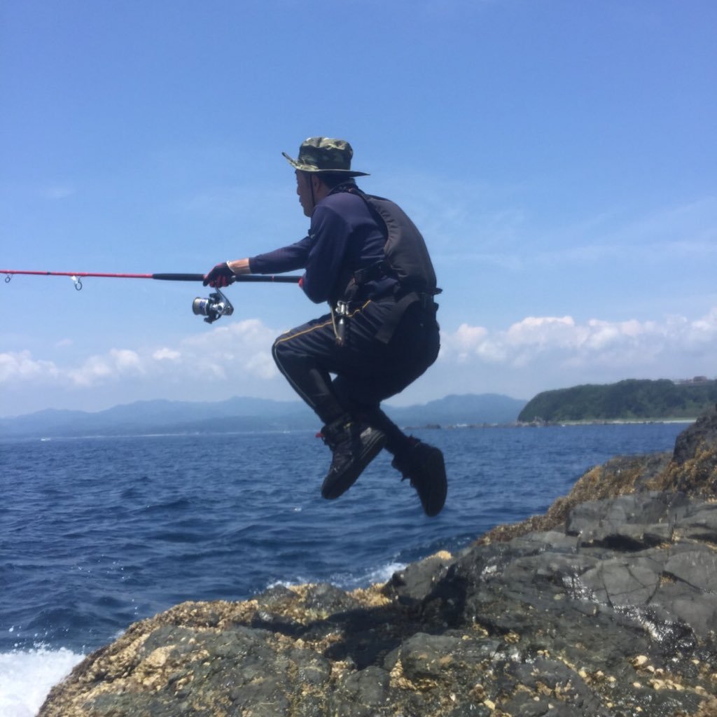 釣りが大好き！特に磯から(^^) 登山もボチボチ‼️  遊ぶ時間もっとくれ〜〜(笑)   いろいろつぶやくよ〜〜