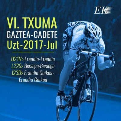 Txumaren Nazioarteko Hiru Egunak. Tres Días Internacionales de Ciclismo Txuma. Uztailak 21-22-23 Julio.