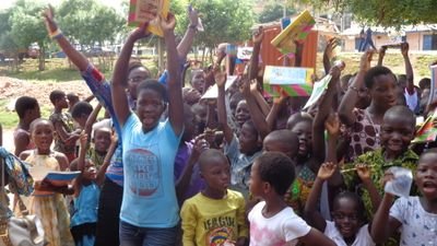 Precious Inspire works to create a culture of reading 4 children by providing inspiring books and literacy programs in  Ghana especially children in rural areas