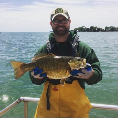 Research Technician at the Michigan DNR’s Lake St. Clair Fisheries Research Station.