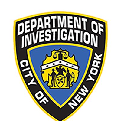 Official Twitter of the NYC Department of Investigation. Report corruption at https://t.co/55Ugfa8JmM or 212-3-NYC-DOI. Account not monitored 24/7.