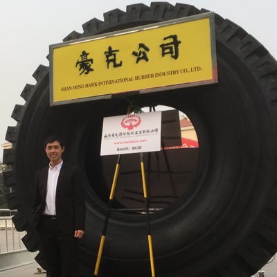 This is Kevin from export office of Hawk tire factory in China . 
Tyre Manufacturer since 1975, Reliable Tyre Supplier for TBR OTR PCR AG ID