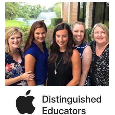 Fab five Apple Distinguished Educators trying to change the world one story at a time.
