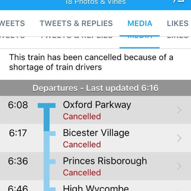 Frustrated commuter. Views are not solely mine but include those of hundreds of others fed up with the Chiltern Railways service. Retweets are not endorsements