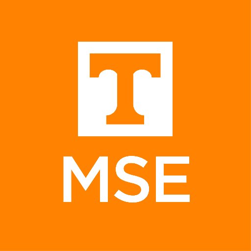 The official Twitter account of the Department of Materials Science and Engineering, Knoxville, TN.