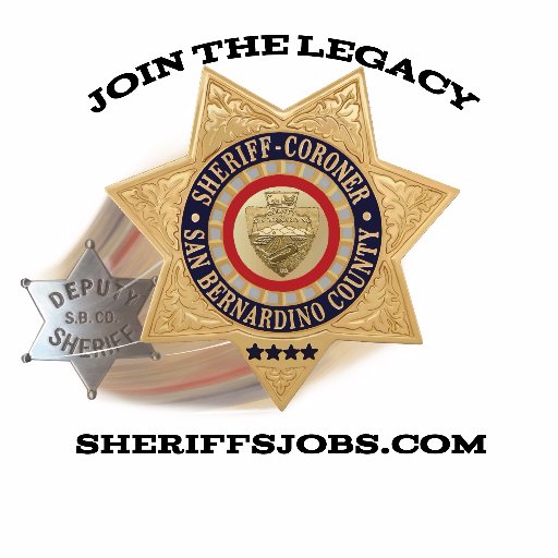 The official X account for the San Bernardino County Sheriff's Recruitment Unit. Also follow our main department account @sbcountysheriff #BeTheDifference